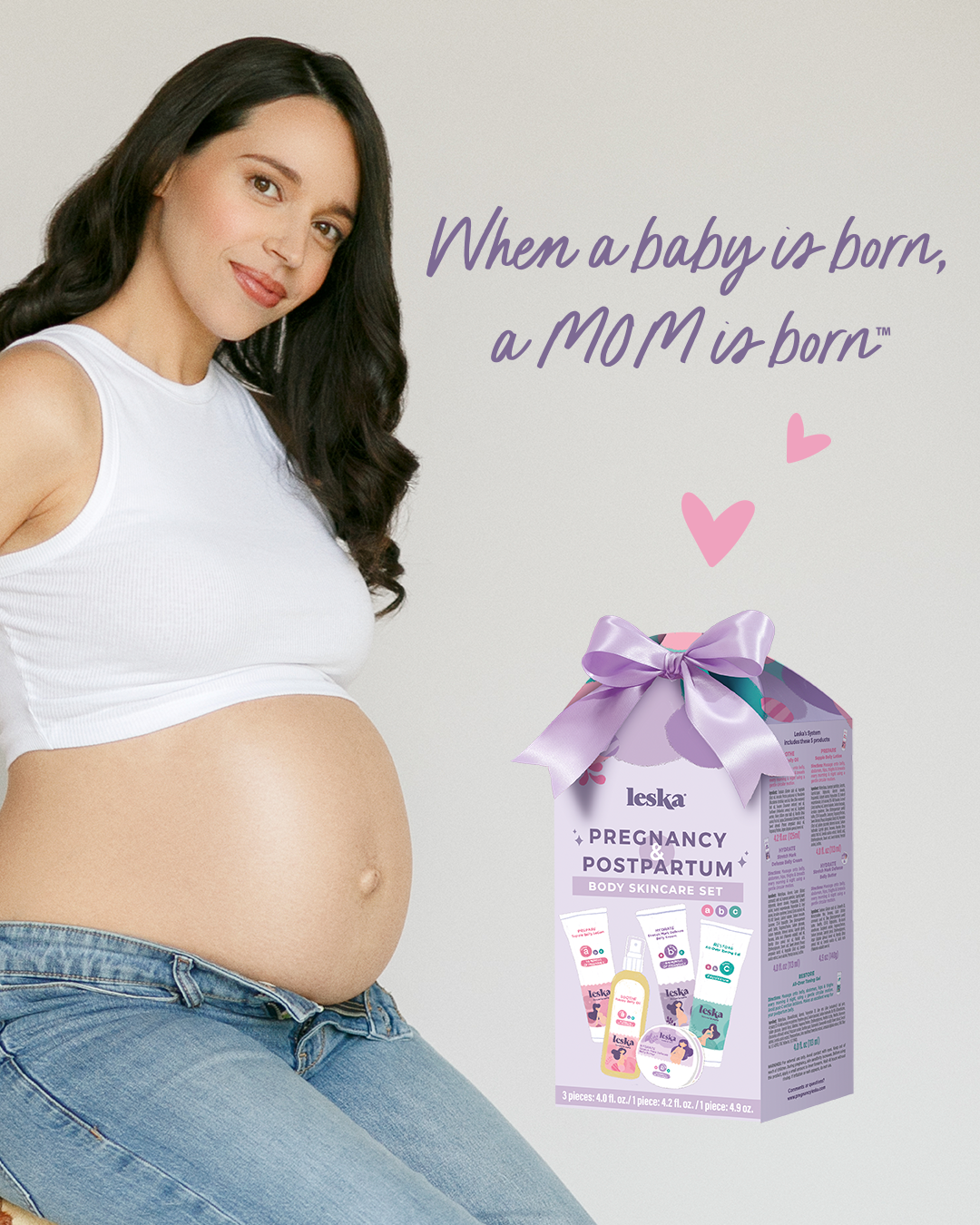 Pregnancy & Postpartum Body Skincare Set