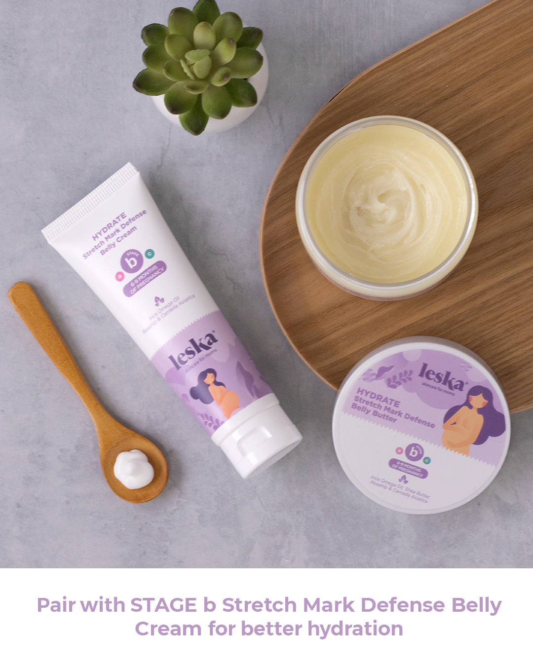 STAGE B - HYDRATE STRETCH MARK DEFENSE BELLY BUTTER