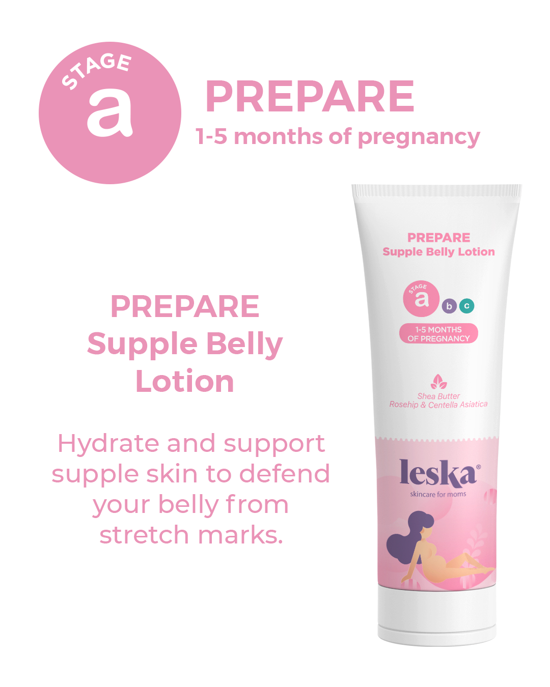 STAGE A - PREPARE SUPPLE BELLY LOTION